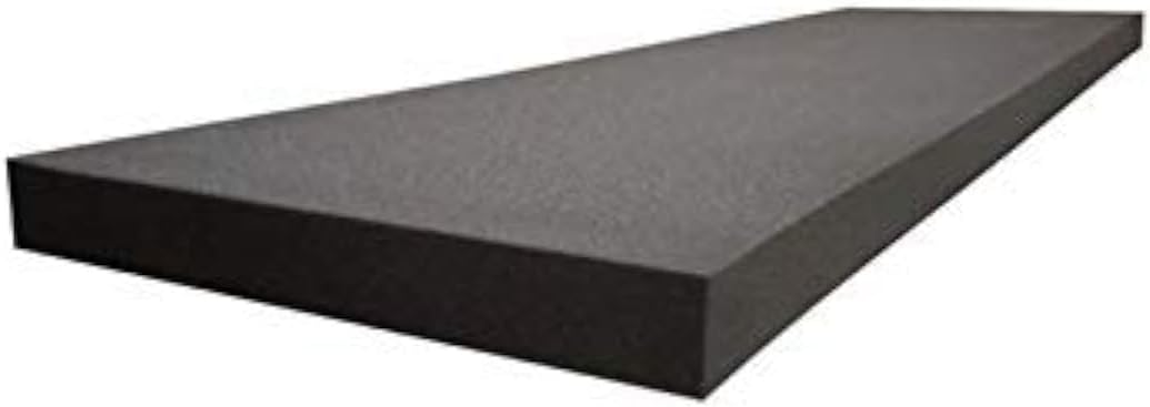 Premium 5in H x 24in W x 72in L Rubber Foam Sheet Cushion