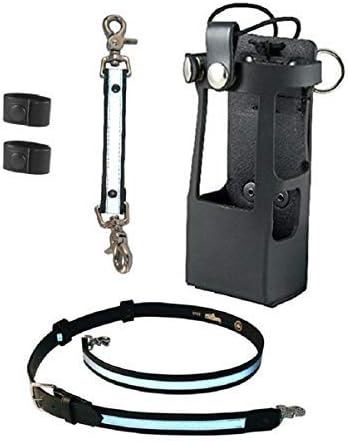 Boston Leather Firefighter's Radio Bundle with Anti-Sway Strap