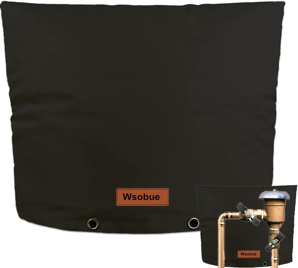 Backflow Preventer Cover Insulated Pouch for Winter Protection
