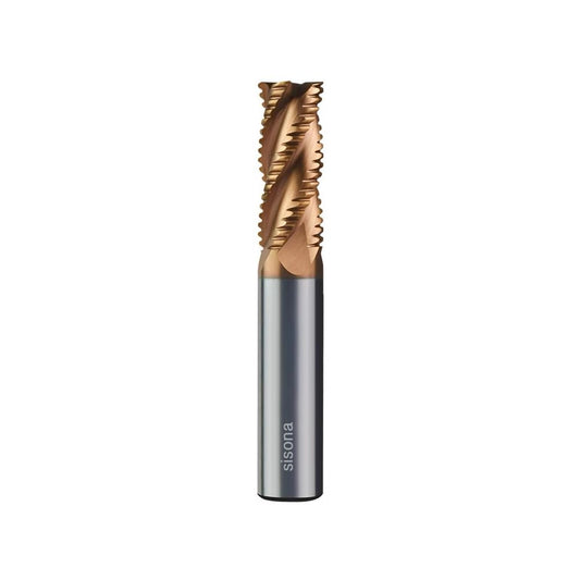 1/2 Carbide Roughing End Mill for Alloy and Hardened Steels
