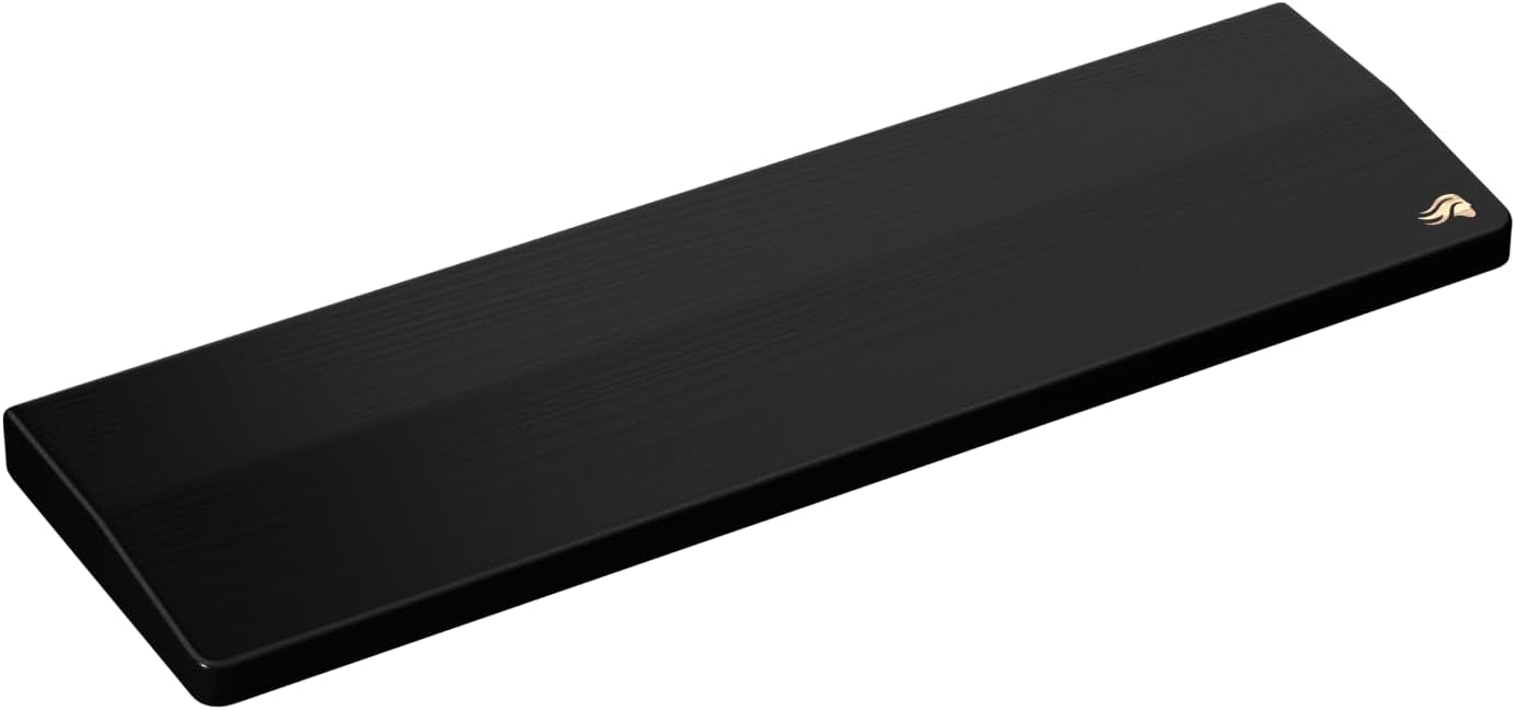 Premium White Ash Keyboard Wrist Rest - Elevated Comfort