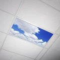 Fluorescent Light Cover 2x4 Backlit Film Insert - Calming Classroom