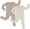 JunNeng Viscose from Bamboo Baby Sleeper - Soft 2-Way Zipper Romper