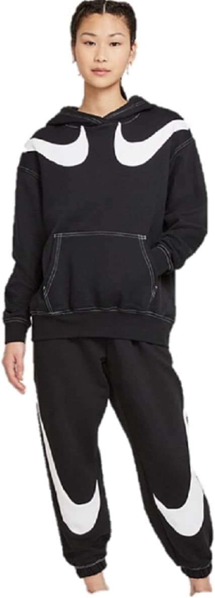 Nike Women's Swoosh Fleece Hoodie - Cozy Oversized Fit
