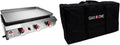 Gas One Flat Top Grill with 3 Burners - Portable Propane Tabletop