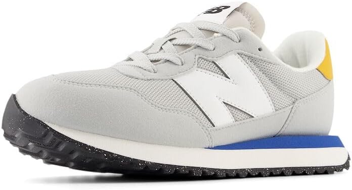 New Balance Kids 237 V1 Lace-up Sneaker for Retro Style Fun