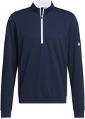 adidas mens Lightweight Half-zip Top - Lightweight Layer for Cool