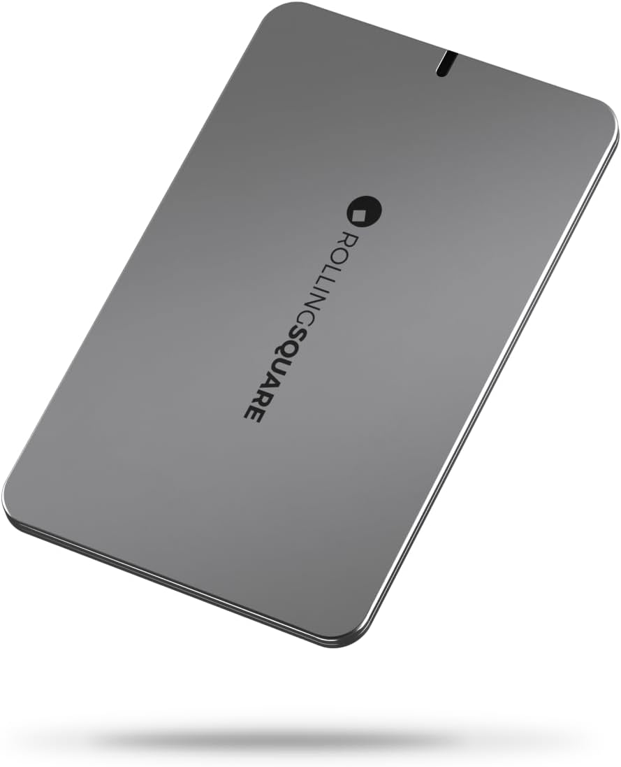Rolling Square AirCard E: Thin Wallet Tracker