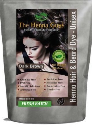 Henna Hair & Beard Dye - 100% Natural & Chemical Free Option