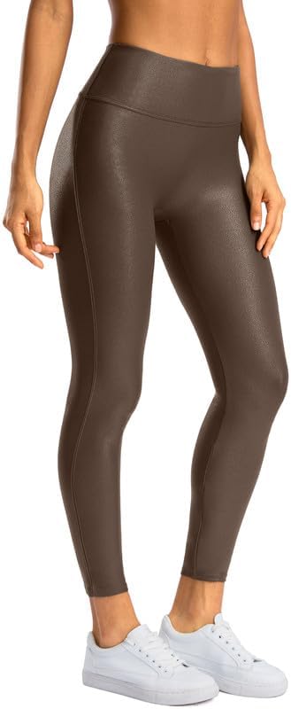 SANTINY Women's Faux Leather Leggings for Stylish Comfort