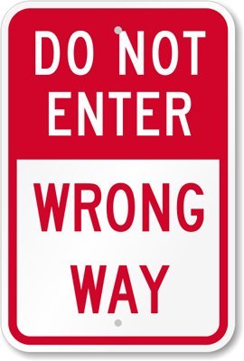 SmartSign 18 x 12 inch Do Not Enter Sign for Safety