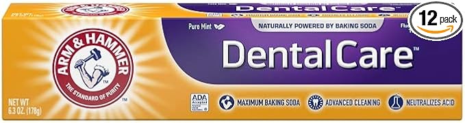 ARM & HAMMER Dental Care Fluoride Toothpaste for Fresh Mint