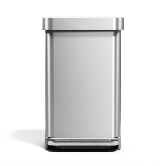 simplehuman 45 Liter Hands-Free Kitchen Step Trash Can Review
