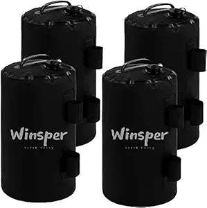 Winsper Canopy Weights Bag Set of 4 for Strong Windproof Use