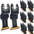Curved-Edge Oscillating Tool Blades 100pcs - Precise Plunge Cuts