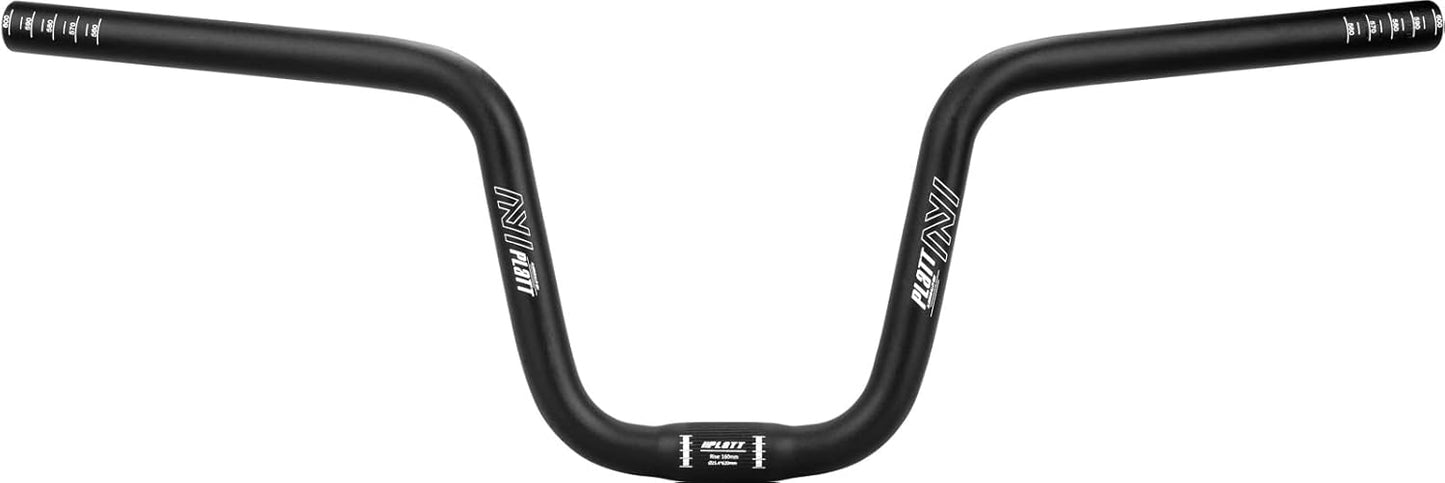 PLATT Mountain Bike Riser Handlebar - Lightweight Aluminum Alloy