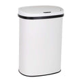 13 Gallon Kitchen Garbage Can with Sensor Lid - Quiet, Large Capacity