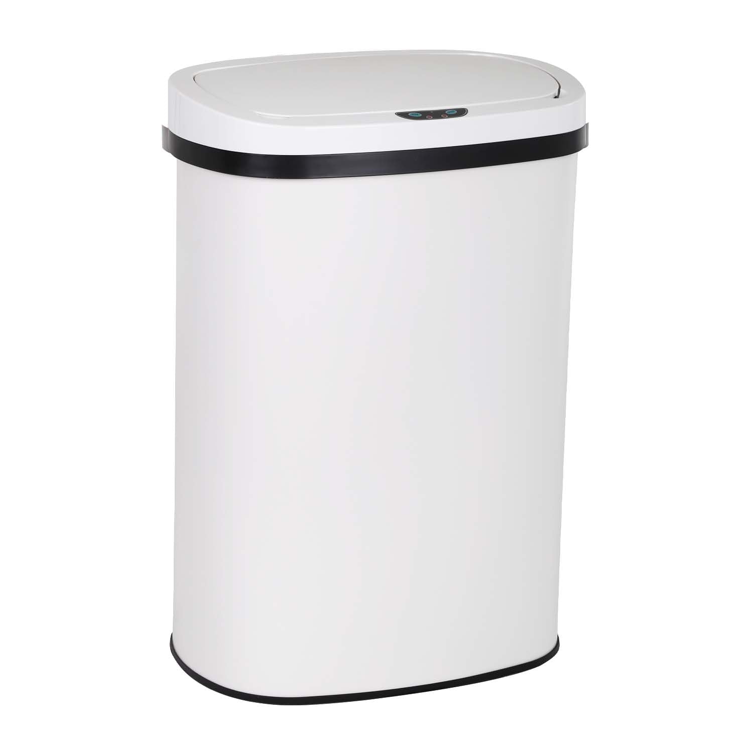 13 Gallon Kitchen Garbage Can with Lid for Modern Living Spaces