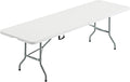 Nazhura 8 Foot Foldable Table - Heavy Duty and Portable Design