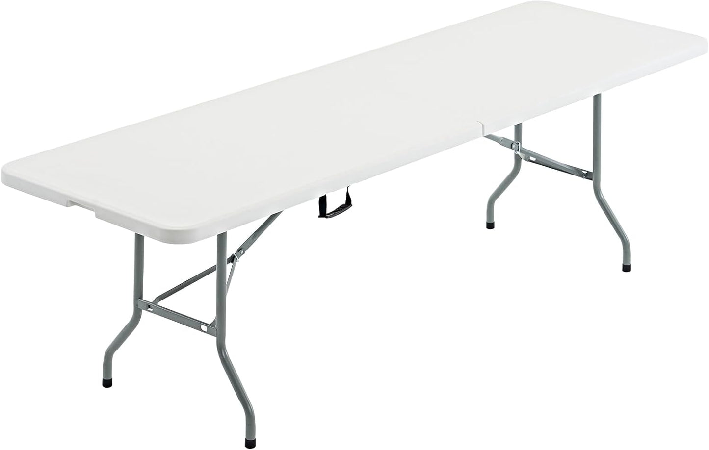 Nazhura 8 Foot Foldable Table - Heavy Duty and Portable Design