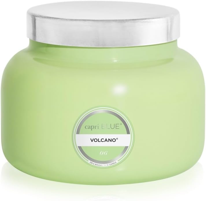 Capri Blue Volcano Scented Candles - Iced Matcha Green Luxury