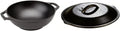 Lodge 9 Inch Cast Iron Mini Wok with Loop Handles - Seasoned & Durable