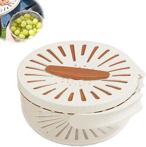 Cuzykitchen Foldable Fruit Washing Bowl