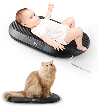 YAUYIK Digital Baby Scale with Smart Hold for Pets and Infants