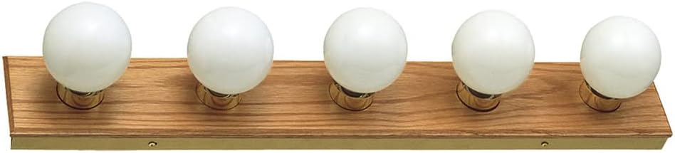 Contemporary Dimmable 5 Strip Light for Bathroom & Vanity Use