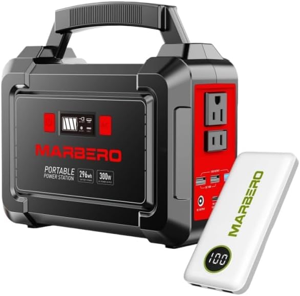 MARBERO 296Wh Portable Power Station - Ultimate Power Backup