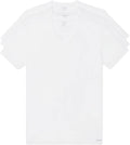 Men's Cotton Stretch 3-Pack V Neck Undershirts - Soft Stretch