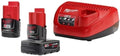 Milwaukee Electric CP2.0/XC4.0 Starter Pack - Reliable Battery Kit