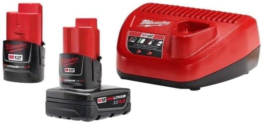 Milwaukee Electric CP2.0/XC4.0 Starter Pack for Ultimate Power