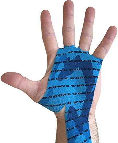 WOD&DONE Custom Hand Protection Athletic Tape Grips for Pullups