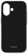 Matte Black Ridge Case for iPhone 16 - MagSafe Compatible, Drop
