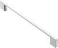 Alzassbg 5 Pack Matt Black Cabinet Pulls 8.75 in Hole Centers - Sleek