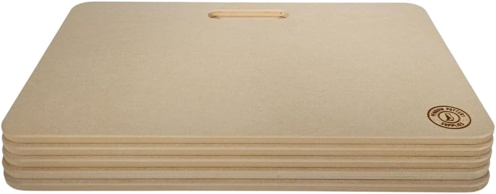 Portable Clay Wedging Board Set of 5 for Pottery and Crafts