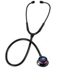 Prestige Medical Clinical Lite Stethoscope, Rainbow & Stealth/Black