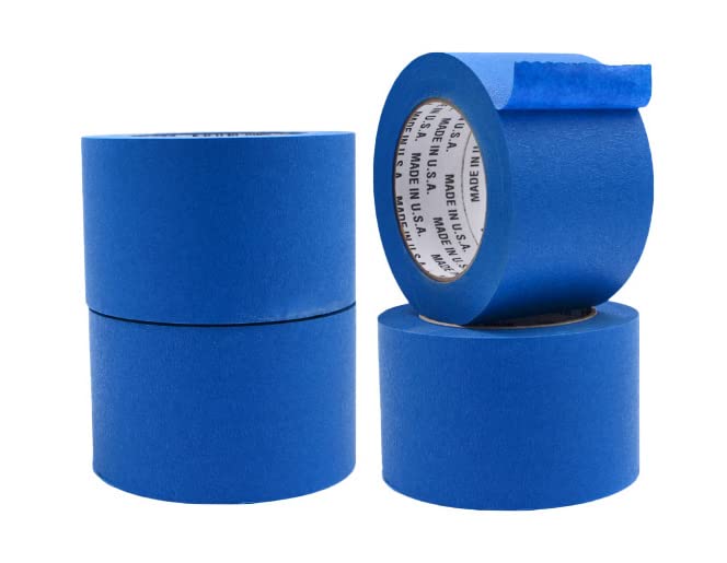 Made in USA Blue Painters Tape - 3 in x 60 yds for Painting