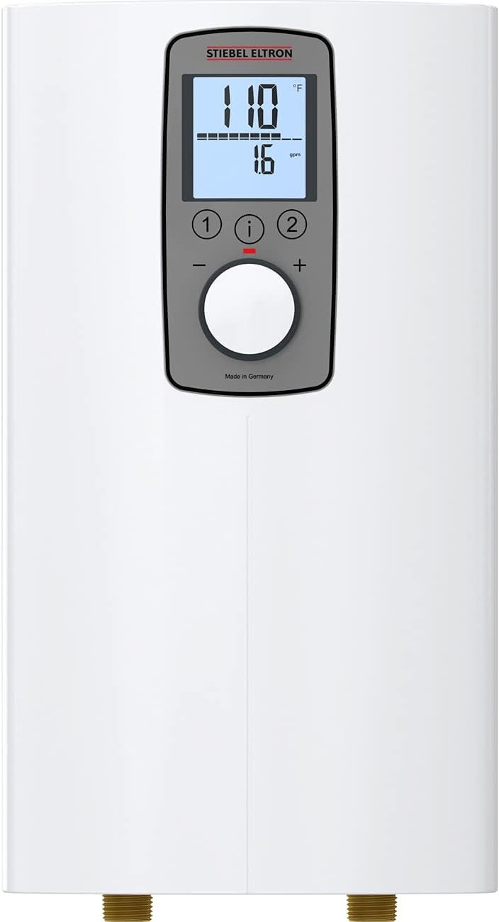 Stiebel Eltron Tankless Water Heater: Instant Hot Water, 14400W