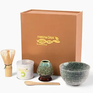 Complete Matcha Tea Present Box Set for Tea Lovers and Friends