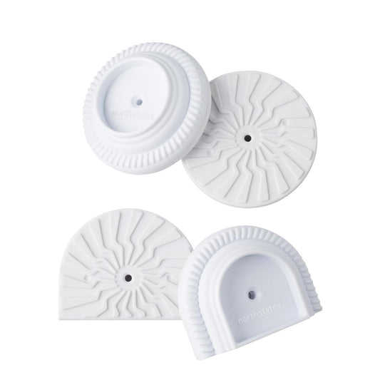 Wall Guard Set: Enhanced Baby Gate Safety