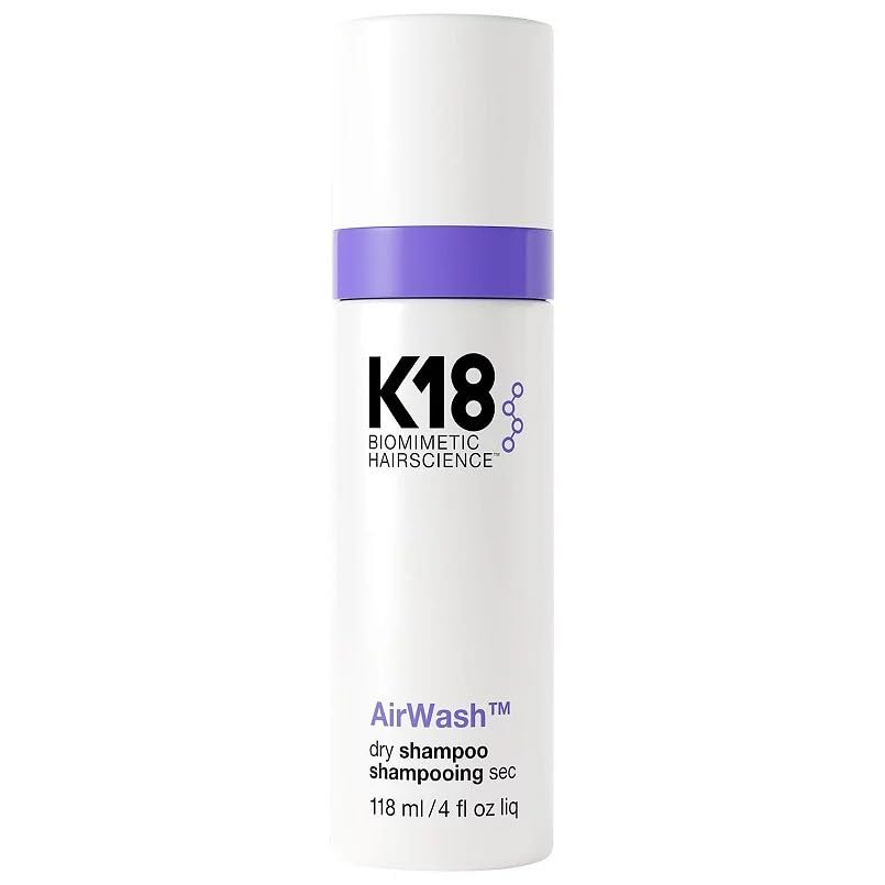 K18 AirWashTM Dry Shampoo for Balanced Scalp and Oil Control