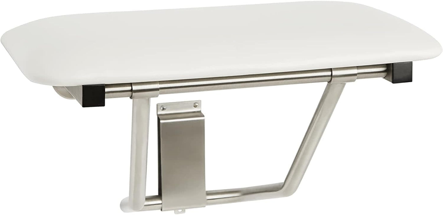 Seachrome Wall Mount Folding Shower Bench - Space-Saving Comfort