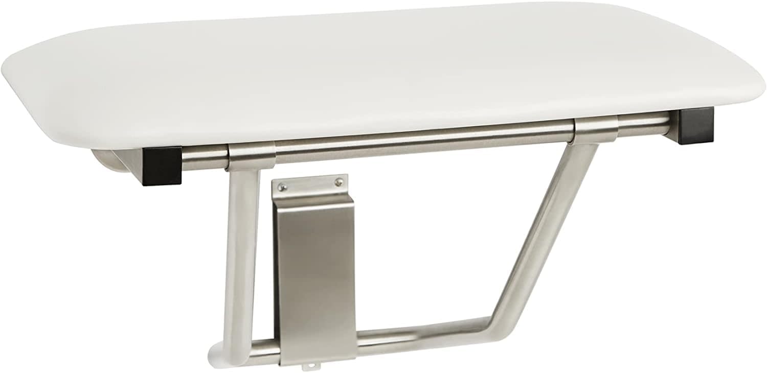 Seachrome Wall Mount Folding Shower Bench - Space-Saving Comfort