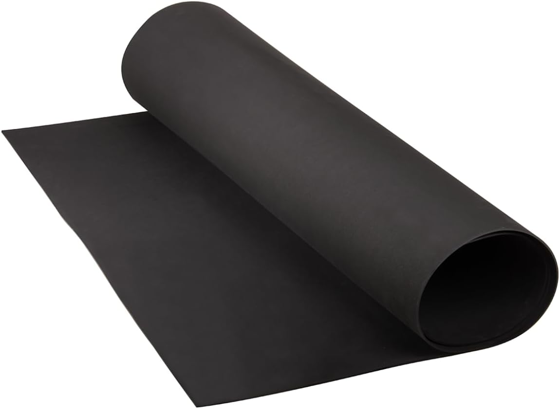 Large 3mm EVA Foam Sheet for Cosplay and Crafts - Black