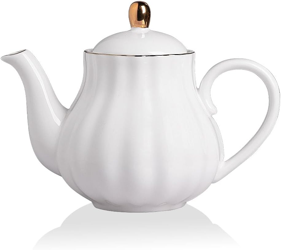 Sweejar Royal Teapot - Elegant Ceramic Tea Pot for Any Occasion