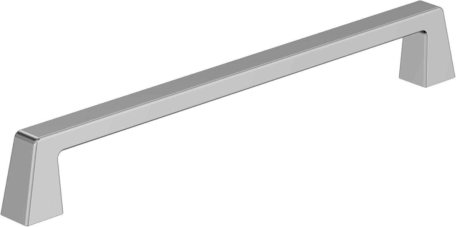 Polished Chrome Cabinet Pull by Amerock - 8 in Center-to-Center