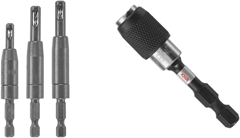 BOSCH Self-Centering Drill Bit Set for Precise Pilot Holes