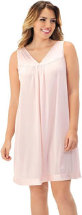 Exquisite Form Women's 30807 Plus Size Knee Length Nightgown